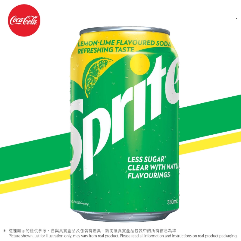 迷你罐裝雪碧 檸檬-青檸味 Sprite - Lemon & Lime Flavored (Mini Can)