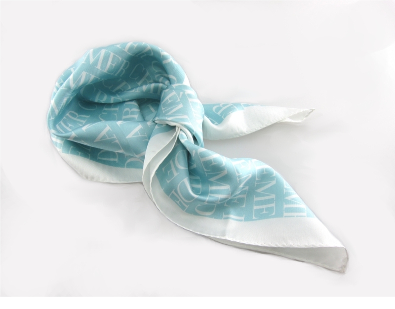 絲巾 Silk Printed Scarf 