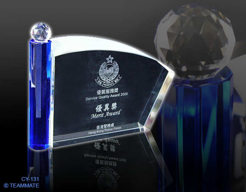 水晶獎座  Crystal Trophy (The Profile) 