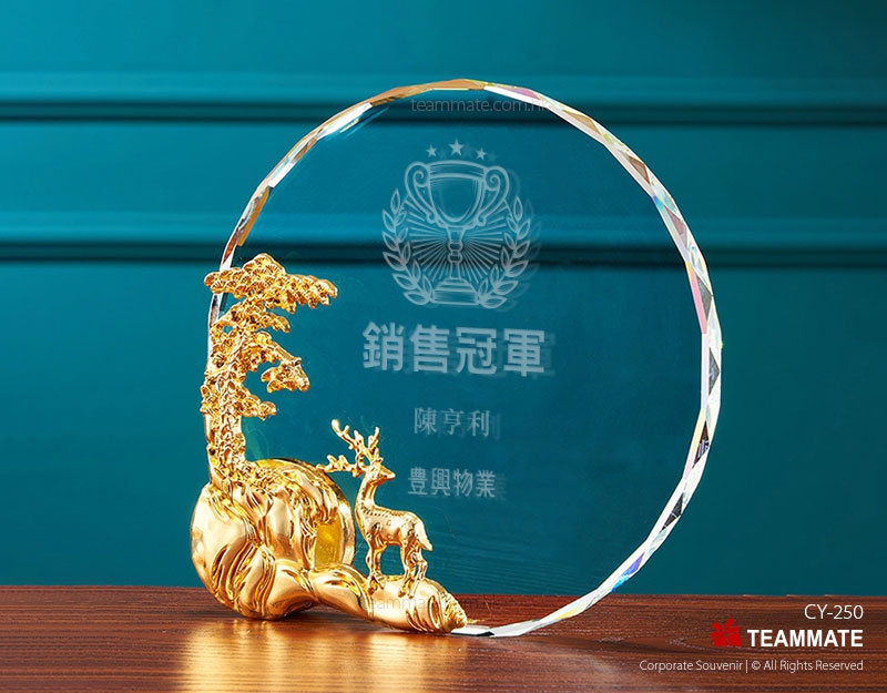 特色水晶獎座  Crystal Trophy 