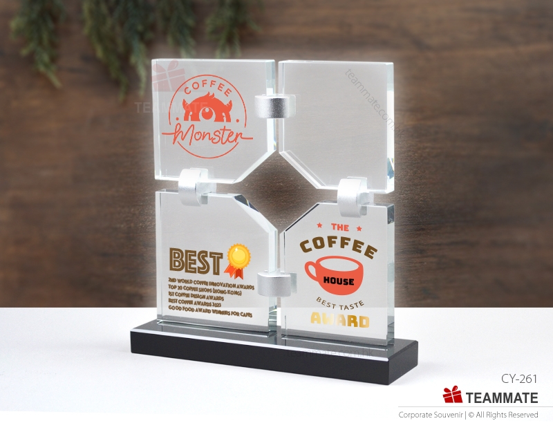 特色獎座 ｜創新水晶獎座｜水晶玻璃獎座 Crystal Glass Trophy 