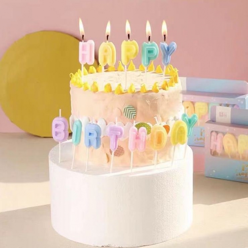 生日節慶派對【生日快樂蠟燭】 Birthday Candle Set【Happy Birthday】