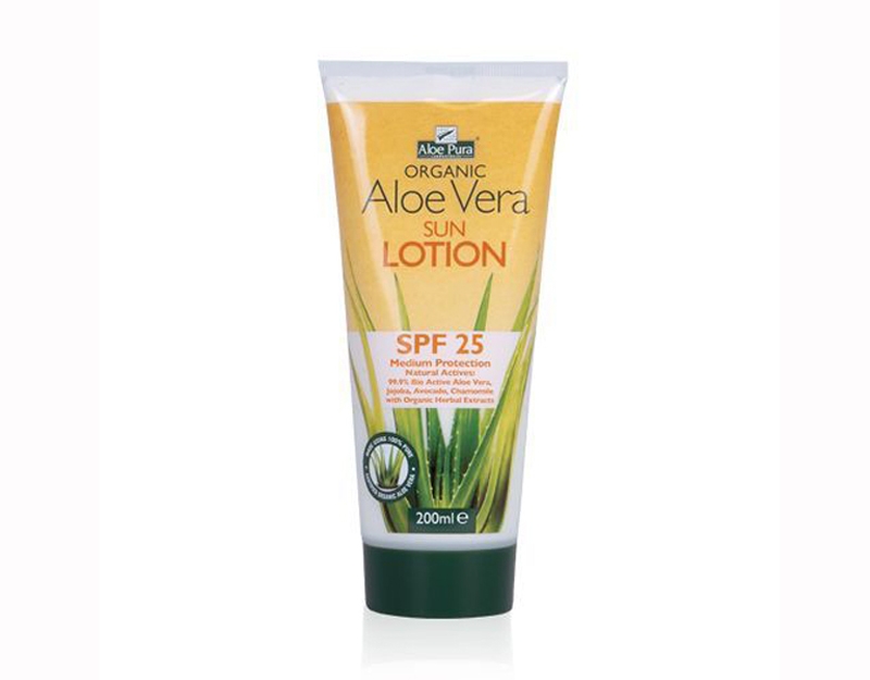 英國有機蘆薈SPF25防曬護膚露 Aloe Pura-Aloe Vera Sun Lotion SPF25