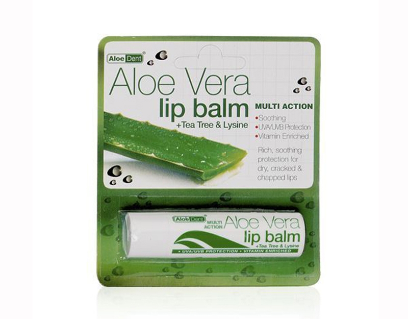 英國有機蘆薈防曬潤唇膏 Aloe Dent-Aloe Vera Lip Balm