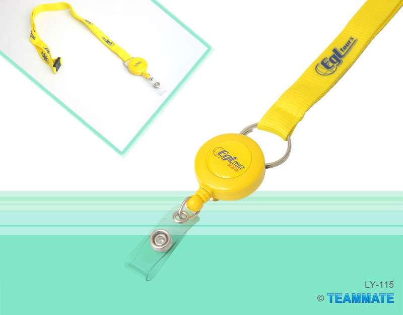 頸繩連輕拉軸 Lanyard with Badge Reel and Buckle 