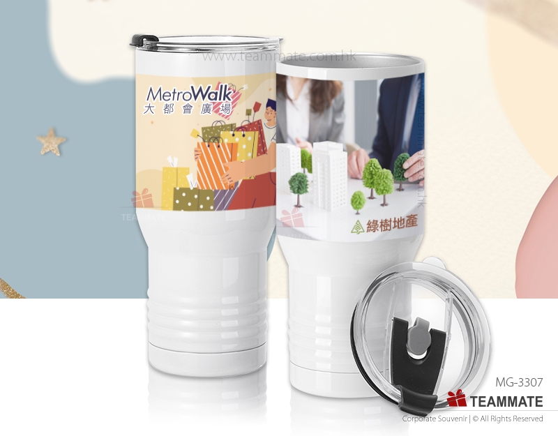 不銹鋼真空保溫杯 ｜運動水杯訂造｜訂製咖啡杯 Sublimation Travel Tumblers ｜Stainless Steel Thermal Mug