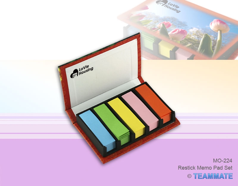 告示貼套裝 Restick Memo Pad Set