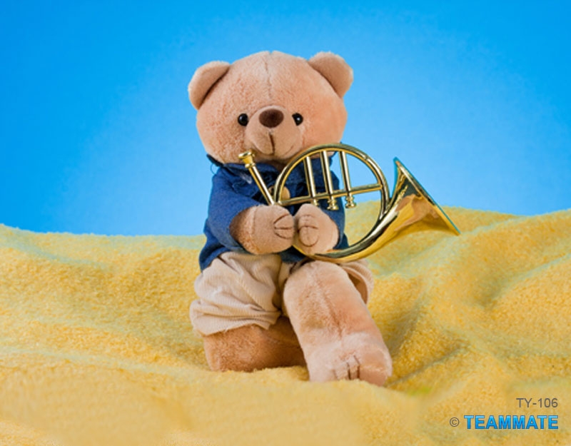 毛公仔 Dressed Bear with Musical Instrument 