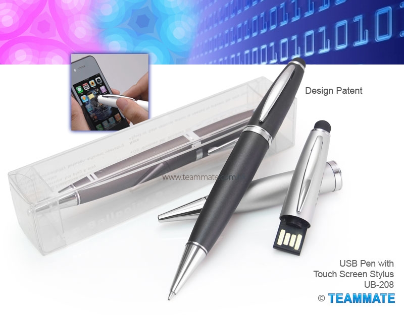  USB Pen with Touch Screen Stylus