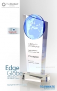  The Perfect - Crystal Trophy ( Edge Globe)