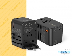 快充USB旅行轉換插頭  Quick Charge USB Universal Travel Adapter 