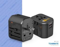 快充USB旅行轉換插頭  Quick Charge USB Universal Travel Adapter 