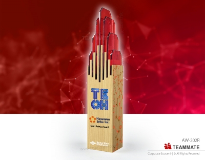 特色紀念獎座 ｜獎座設計｜木製獎座｜環保獎座 Wooden Trophy 