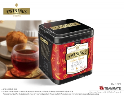 川寧 鉑金大葉系列 - 金毫英國早餐紅茶(100小包)  TWININGS Platinum Golden Tipped English Breakfast (100 teabag) 