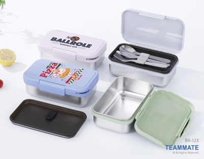 不鏽鋼餐盒 ｜不鏽鋼翻蓋餐盒 Stainless Steel Lunch Box ｜Food Container