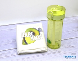  Stylish Water Bottle and Superfine Fiber Towel Set