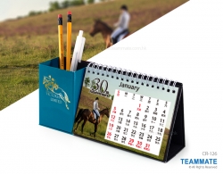 座枱月曆連筆座 ｜公司月曆訂製｜多用途月曆 Desk Calendar with Pen Holder 