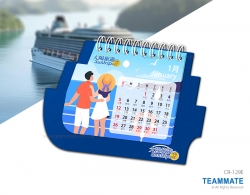 船形座枱月曆 ｜船形檯曆 Ship Shape Calendar 