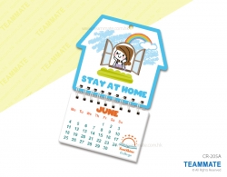 屋形迷你掛曆  House Shape Mini Calendar 