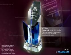 企業水晶獎座 | 長期服務獎 水晶獎座 | 企業周年水晶獎座  | Long Service Award Crystal Trophy Award (Summit) 