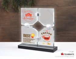 特色獎座 ｜創新水晶獎座｜水晶玻璃獎座 Crystal Glass Trophy 
