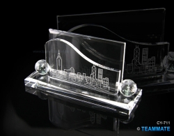 水晶名片座 Crystal Name Card Holder 