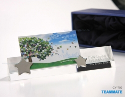 水晶咭片座 Crystal Name Card Holder (Star)