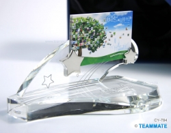 水晶咭片座 Crystal Name Card Holder (Star)