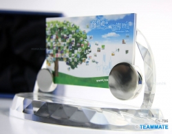 水晶咭片座 Crystal Name Card Holder (Circle)