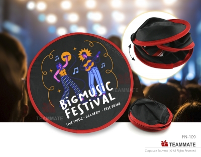 便利摺扇 ｜廣告摺扇｜宣傳贈品 Foldable Fan with Pocket 