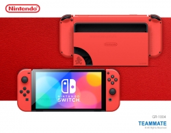 任天堂Switch 遊戲主機 (OLED款式) 瑪利歐亮麗紅 特別版 HEG-S-RAAAA-HKG Nintendo Switch Gaming Console (OLED) Mario Red Edition HEG-S-RAAAA-HKG Nintendo Switch Gaming Console (OLED) Mario Red Edition HEG-S-RAAAA-HKG Nintendo Switch Gaming Console (OLED) Mario Red Edition