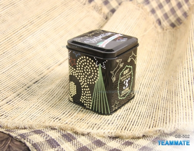 方形鐵盒  Square Tin Box