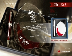 套裝禮品(高仕筆+水晶獎座)  Gift Set (CROSS Pen + Crystal Trophy) 