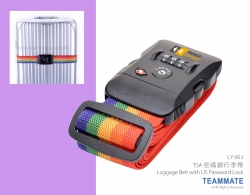 TSA密碼鎖行李帶 Luggage Belt with US Password Lock