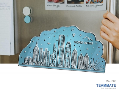 烤漆雪櫃磁石貼 ｜冰箱磁石貼｜磁石貼禮品｜磁石貼訂製 Photo Etched Fridge Magnet ｜Metal Refrigerator Magnet