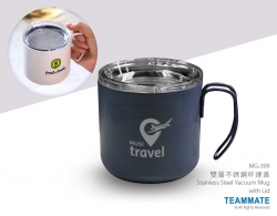 雙層不銹鋼杯連蓋 Stainless Steel Vacuum Mug with Lid