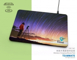 彩印無線充電器連滑鼠墊 Full Color Printing Wireless Charging Mouse Pad