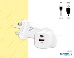 雙USB迷你快速充電器 MY SOCKET Dual USB Fast Charger