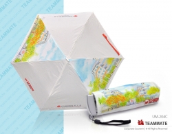彩印小巧摺合雨傘 ｜廣告雨傘｜輕巧便攜雨遮 Digital Printing Mini Foldable Umbrella ｜Custom Gift Umbrella｜Folding Umbrella